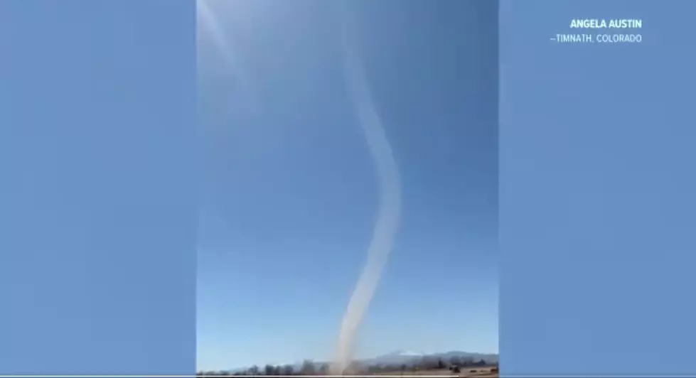VIDEO: Dust Devil Forms in Timnath Over the Weekend